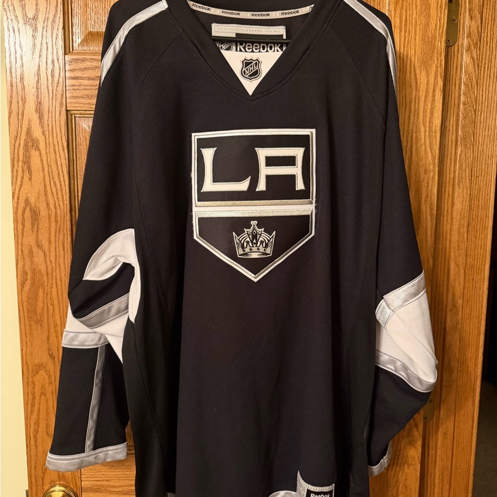 Reebok Black and White NHL Jersey
